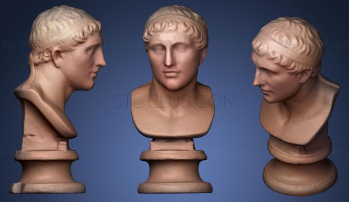 3D model Hellenistic Ruler (STL)